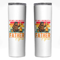 Funny Bear Dad Skinny Tumbler It Is Not A Dad Bod It Is A Father Figure