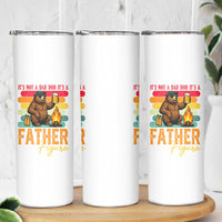 Funny Bear Dad Skinny Tumbler It Is Not A Dad Bod It Is A Father Figure