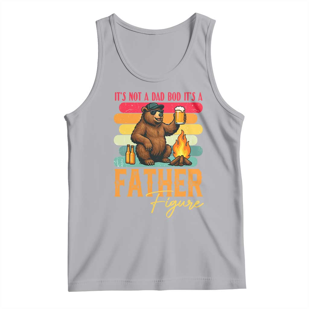 Funny Bear Dad Tank Top It Is Not A Dad Bod It Is A Father Figure - Wonder Print Shop