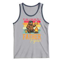 Funny Bear Dad Tank Top It Is Not A Dad Bod It Is A Father Figure - Wonder Print Shop
