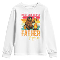 Funny Bear Dad Youth Sweatshirt It Is Not A Dad Bod It Is A Father Figure - Wonder Print Shop