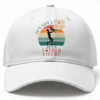 It Is Not A Dad Bod It Is A Father Figure Baseball Cap Funny Dad Saying