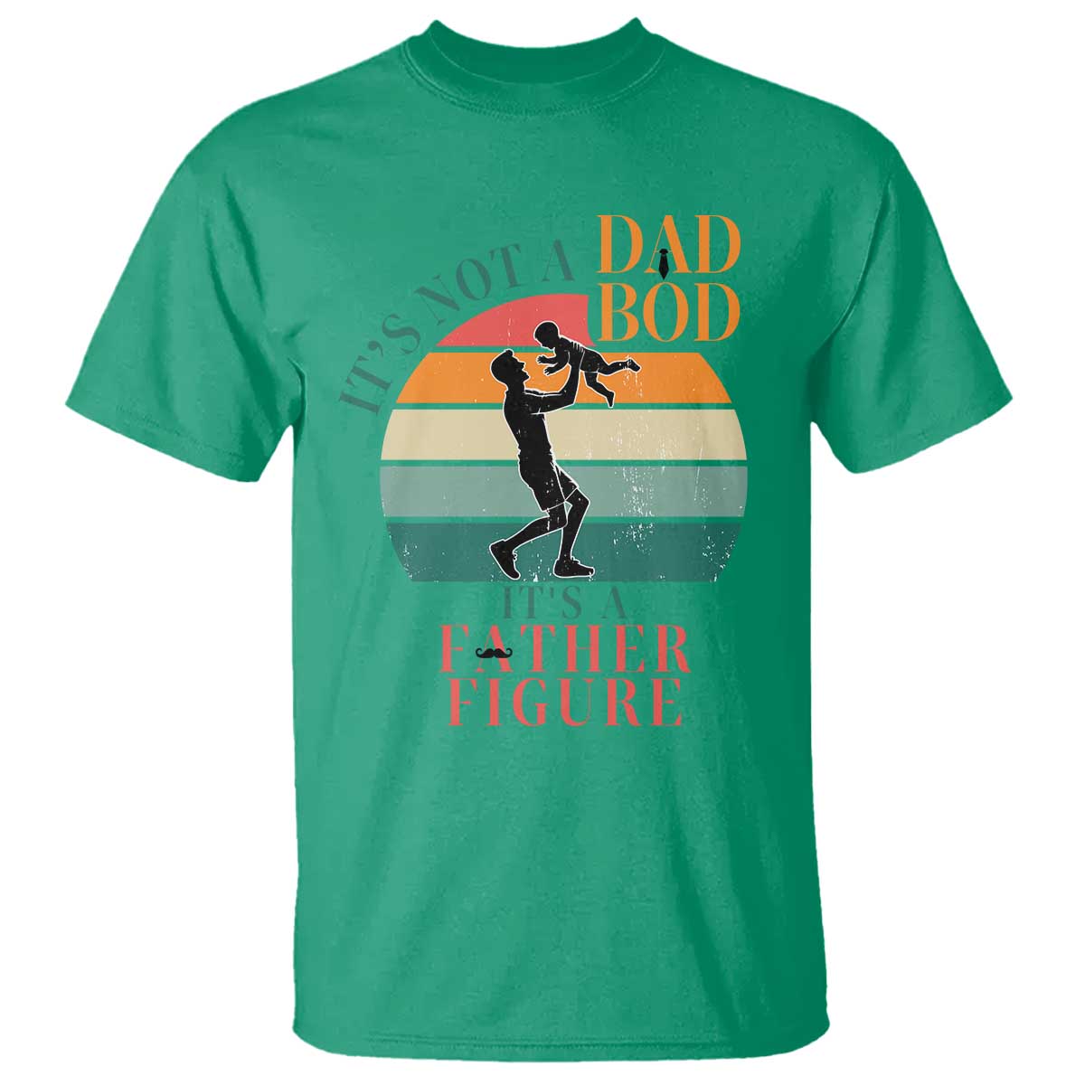 It Is Not A Dad Bod It Is A Father Figure T Shirt Funny Dad Saying - Wonder Print Shop