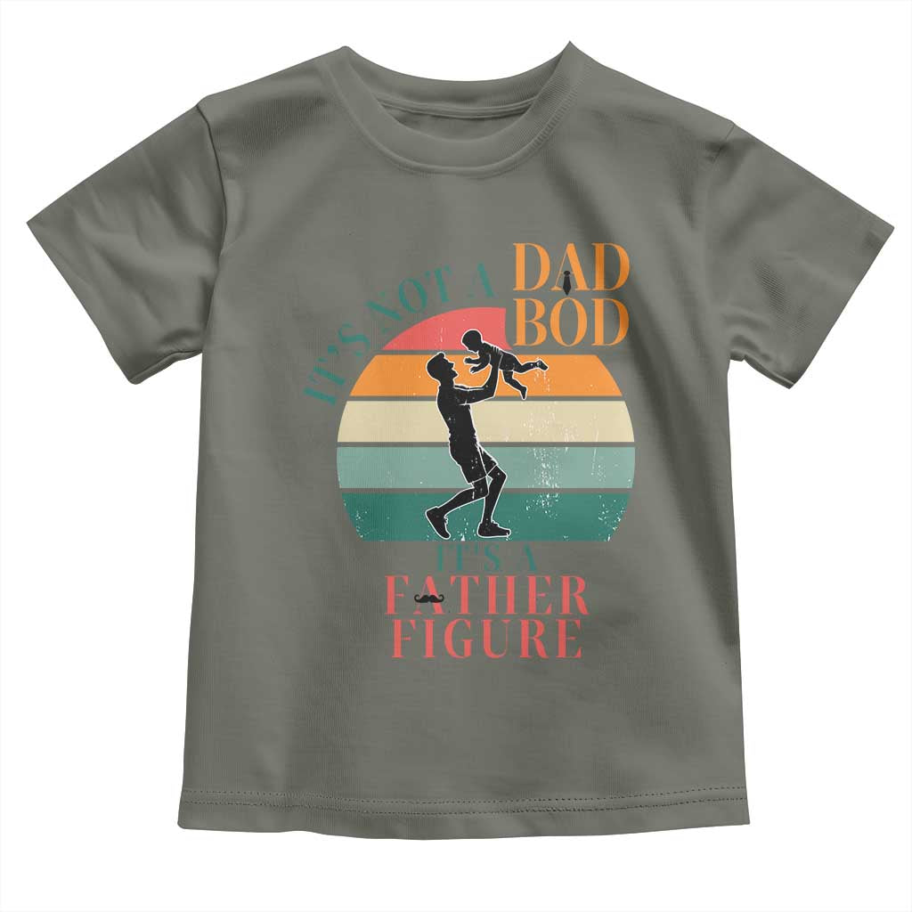It Is Not A Dad Bod It Is A Father Figure Toddler T Shirt Funny Dad Saying - Wonder Print Shop