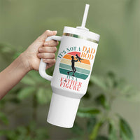 It Is Not A Dad Bod It Is A Father Figure Tumbler With Handle Funny Dad Saying