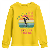 It Is Not A Dad Bod It Is A Father Figure Youth Sweatshirt Funny Dad Saying - Wonder Print Shop