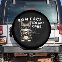 Fun Fact I Do Not Care Spare Tire Cover Grumpy Cat Lover - Wonder Print Shop