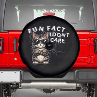 Fun Fact I Do Not Care Spare Tire Cover Grumpy Cat Lover - Wonder Print Shop