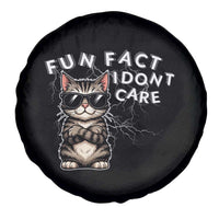 Fun Fact I Do Not Care Spare Tire Cover Grumpy Cat Lover - Wonder Print Shop