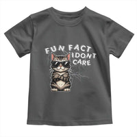 Fun Fact I Do Not Care Toddler T Shirt Grumpy Cat Lover - Wonder Print Shop