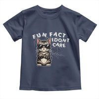Fun Fact I Do Not Care Toddler T Shirt Grumpy Cat Lover - Wonder Print Shop