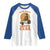 Fun Fact I Do Not Care Raglan Shirt Funny Skeleton - Wonder Print Shop