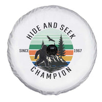 Hide And Seek Champion Spare Tire Cover Bigfoot Lover Gift - Wonder Print Shop