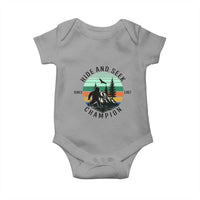 Hide And Seek Champion Baby Onesie Bigfoot Lover Gift - Wonder Print Shop