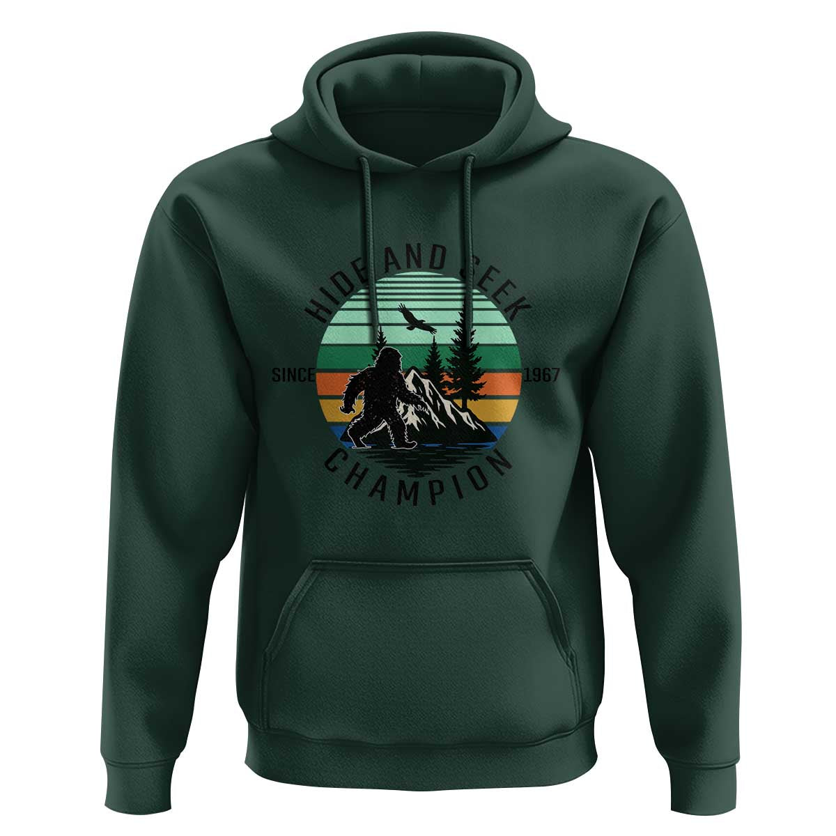 Hide And Seek Champion Hoodie Bigfoot Lover Gift - Wonder Print Shop