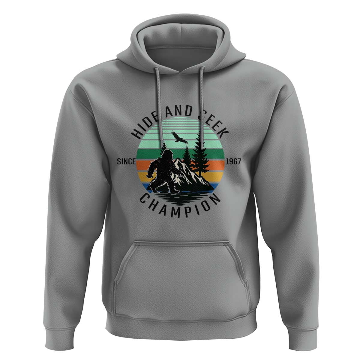 Hide And Seek Champion Hoodie Bigfoot Lover Gift - Wonder Print Shop