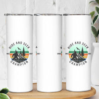 Hide And Seek Champion Skinny Tumbler Bigfoot Lover Gift
