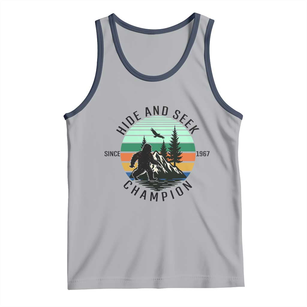 Hide And Seek Champion Tank Top Bigfoot Lover Gift - Wonder Print Shop