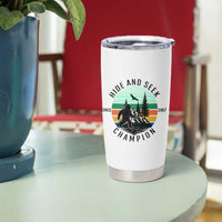 Hide And Seek Champion Tumbler Cup Bigfoot Lover Gift