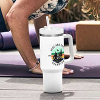 Hide And Seek Champion Tumbler With Handle Bigfoot Lover Gift