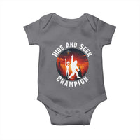 Hide And Seek Champion Baby Onesie Funny Bigfoot And Alien Lover Gift - Wonder Print Shop