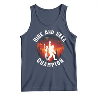 Hide And Seek Champion Tank Top Funny Bigfoot And Alien Lover Gift - Wonder Print Shop