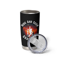 Hide And Seek Champion Tumbler Cup Funny Bigfoot And Alien Lover Gift