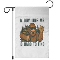 Funny Bigfoot Gift Garden Flag A Guy Like Me Is Hard To Find - Wonder Print Shop
