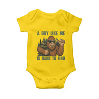 Funny Bigfoot Gift Baby Onesie A Guy Like Me Is Hard To Find - Wonder Print Shop