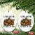 Funny Bigfoot Gift Ceramic Ornament A Guy Like Me Is Hard To Find - Wonder Print Shop