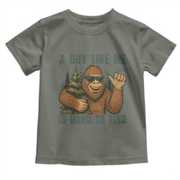 Funny Bigfoot Gift Toddler T Shirt A Guy Like Me Is Hard To Find - Wonder Print Shop