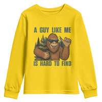Funny Bigfoot Gift Youth Sweatshirt A Guy Like Me Is Hard To Find - Wonder Print Shop