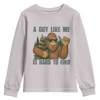 Funny Bigfoot Gift Youth Sweatshirt A Guy Like Me Is Hard To Find - Wonder Print Shop