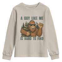 Funny Bigfoot Gift Youth Sweatshirt A Guy Like Me Is Hard To Find - Wonder Print Shop