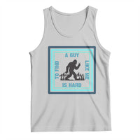 Bigfoot Lover Gift Tank Top A Guy Like Me Is Hard To Find - Wonder Print Shop