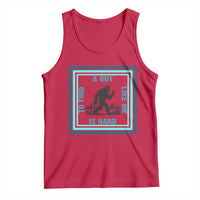 Bigfoot Lover Gift Tank Top A Guy Like Me Is Hard To Find - Wonder Print Shop