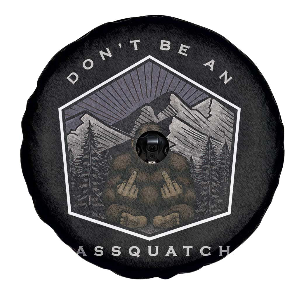 Bigfoot Lover Gift Spare Tire Cover Do Not Be An Assquatch - Wonder Print Shop