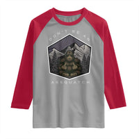 Bigfoot Lover Gift Raglan Shirt Do Not Be An Assquatch - Wonder Print Shop