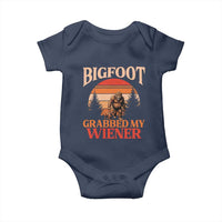 Bigfoot Grabbed My Wiener Baby Onesie Funny Dachshund Lover Gift - Wonder Print Shop