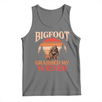 Bigfoot Grabbed My Wiener Tank Top Funny Dachshund Lover Gift - Wonder Print Shop