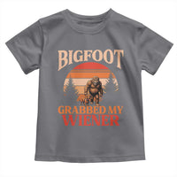 Bigfoot Grabbed My Wiener Toddler T Shirt Funny Dachshund Lover Gift - Wonder Print Shop