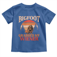 Bigfoot Grabbed My Wiener Toddler T Shirt Funny Dachshund Lover Gift - Wonder Print Shop