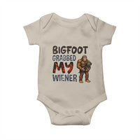 Bigfoot Grabbed My Wiener Baby Onesie Funny Dog Lover Gift - Wonder Print Shop