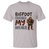 Bigfoot Grabbed My Wiener T Shirt Funny Dog Lover Gift - Wonder Print Shop