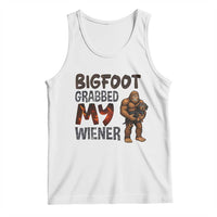 Bigfoot Grabbed My Wiener Tank Top Funny Dog Lover Gift - Wonder Print Shop