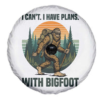 I Cant I Have Plans With Bigfoot Spare Tire Cover Funny Cryptid Lover Gift - Wonder Print Shop