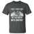 Funny Bigfoot Driving Car T Shirt I Cant I Have Plans With Bigfoot - Wonder Print Shop