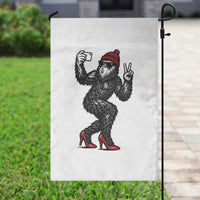 Funny Sexy Bigfoot Selfie Garden Flag Sasquatch Lover Gift