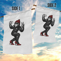 Funny Sexy Bigfoot Selfie Garden Flag Sasquatch Lover Gift