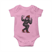 Funny Sexy Bigfoot Selfie Baby Onesie Sasquatch Lover Gift